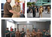 Kunker, Gubernur dan Wagub Kalteng Silaturahmi Kejati dan Korem 102/Pjg