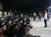 Polres Lamandau Bubarkan Balap Liar, 30 Pemuda Diamankan