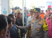 Jelang Lebaran, Kapolda Kalteng Cek Pos Pelayanan Pelabuhan Kumai