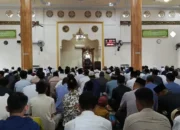 Sholat Ied di Masjid Al Hijrah Arsel Berlangsung Khusyuk dan Aman