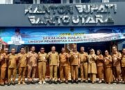 Halal Bihalal Pemkab Barut, Pj Bupati Muhlis Ajak ASN Tingkatkan Semangat Kerja