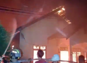Ditinggal Mudik Lebaran, Rumah Warga di Palangka Raya Terbakar