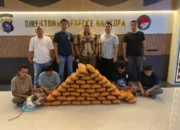 Empat Tersangka Ditangkap, Polda Sumbar Berhasil Gagalkan Peredaran 47 Kg Ganja
