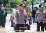 Utamakan Keselamatan Masyarakat, Kapolres Tapin Pantau Banjir