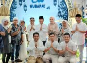 Lebaran 1446 H, Pengurus IJTI Kalteng bersama IKJTV Silaturahmi kepada Gubernur Agustiar Sabran