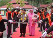 Sambut Kapolres Baru, Polres Pulang Pisau Gelar “Welcome and Farewell Parade”