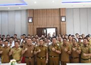 Bupati Rifa’i dan Wakil Jaya Hadiri Halal Bihalal Dinas PUPR Pulpis