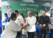 Bupati Pulpis Hadiri Gelar Halal Bihalal Bank Kalteng