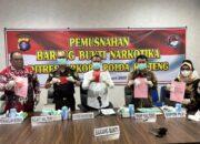 Polda Kalteng Berhasil Ungkap 7 Kasus Narkoba