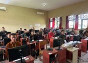 1.174 Peserta Ikuti Tes CAT Psikologi Penerimaan Anggota Polri di Polda Kalteng