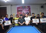 Turnamen Billiard Bupati Kapuas Cup 2025 Resmi Berakhir, Ini kata Bupati Wiyatno