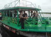 Ciptakan Rasa Aman di Objek Wisata Selama Libur Lebaran, Polsek Sabangau Laksanakan Patroli