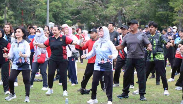 ASN Kalteng Semangat Ikuti Senam Bersama, Bangun Solidaritas dan Jaga Kebugaran