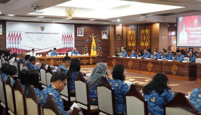 Pemprov Kalteng Ikuti Entry Meeting Pemeriksaan Interim LKPD 2024, Targetkan WTP ke-11