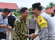 Pj Bupati Barito Utara Sambut Kunker Kapolda Kalteng