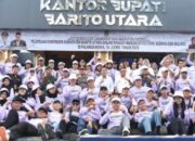 Pj Bupati Muhlis Lepas Keberangkatan 170 Kontingen FBIM Barito Utara