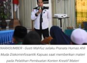 Bersama Kemenag, Diskominfosantik Kapuas Berikan Penyuluhan Buat Konten Kreatif