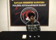 Polres Kobar Berhasil Amankan Pria Pengedar Narkotika