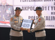 Tanggap Bencana Karhutla, Alumni Akabri 91 Berikan Bantuan Alat Pemadam Api ke Polda Kalteng