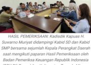 Disdik Kapuas Akan Bentuk Timsus untuk Pengelolaan Dana BOS