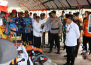 Kapolda Kalteng Hadiri Apel Gelar Personil dan Sarpras Penanganan Karhutla