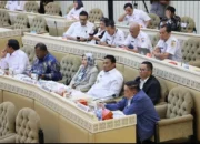 Didampingi Plt Sekda Kalteng, Wagub Edy Pratowo Ikuti RDP Bersama Komisi II DPR RI