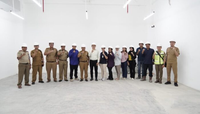 Disnakertrans Kalteng Tinjau Proyek Duta Mall, Pastikan Standar K3 Diterapkan