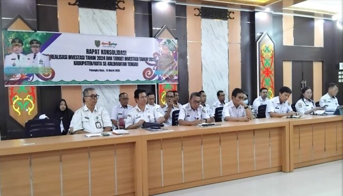 Target Naik Tajam, Kalteng Konsolidasikan Langkah Capai Investasi Rp25,93 Triliun di 2025
