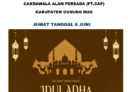 PT BHP & PT CAP Arti Hari Raya Idul Adha 2025,Tebarkan Kedamaian,Hati Bersih,Serta Kasih