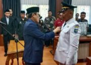 Pj Bupati Barito Utara Lantik Penjabat Kepala Desa Datai Nirui