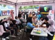 Semarakan Hari Bhayangkara, Polres Tala Berikan Pelayanan SIM Keliling di CFD