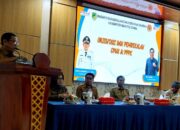 Pj Bupati Indra Buka Pembekalan dan Orientasi CPNS dan PPPK BPBD Barito Utara