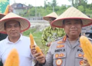 Swasembada Pangan, Polresta Palangka Raya Panen Jagung