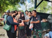 Saling Berbagai, Korem 102 Salurkan Daging Kurban untuk Masyarakat