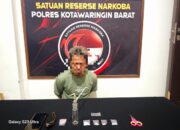 Polres Kobar Berhasil Tangkap PU Sembunyikan Sabu