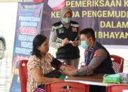 Polri Untuk Masyarakat, Biddokkes Polda Kalteng Gelar Bakti Kesehatan