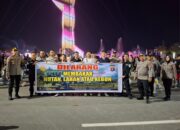 Satgas Operasi Bina Karuna Telabang 2025 Sosialisasi Larangan Membakar Hutan