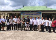 Kunker Sebangau Kuala, Bupati Pulpis Bersama Dandim 1011 Cek Kesehatan Gratis