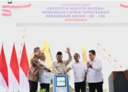 Presiden Prabowo Pacu Hilirisasi Lewat Industri Baterai