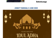 TOMAS KAB GUMAS : Ucapkan Selamat Hari Raya Idul Adha 2025 Untuk Umat Muslim Saling Menghormati Umat Beragama Harus Diajarkan Turun Temurun