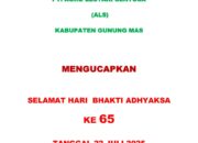 MANAJEMEN PT. AGRO LESTARI SENTOSA (ALS) KABUPATEN GUNUNG MAS: Hari Bhakti Adhyaksa Yang Ke 65 Tanggal 22 Juli 2025,Merefleksikan kembali tugas dan fungsi mereka dalam menegakkan hukum serta menjaga keadilan di Indonesia.