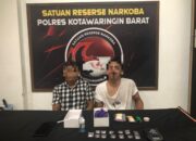 Dua Pengedar Narkotika Di Batu Belaman Diamankan Polres Kobar