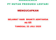 PT HPL : Selamat Hari Bhakti Adhyaksa ke 65