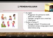 Paparan Gadget Berlebih Bisa Ganggu Tumbuh Kembang Anak