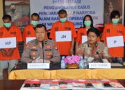 Hasil Operasi Antik Telabang 2025, Polres Gumas Berhasil Amankan 5 Tersangka