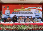 Hasil Ops Antik Telabang 2025, Polda Kalteng Tangkap 131 Tersangka dan Sita 9,9 Kg Sabu