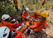 45 Personil Basarnas Ikuti Latihan Kesiapsiagaan Kecelakaan Penerbangan