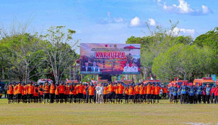 Menteri LHK Pimpin Apel Karhutla di Kalteng, Gubernur Tegaskan Komitmen Pencegahan