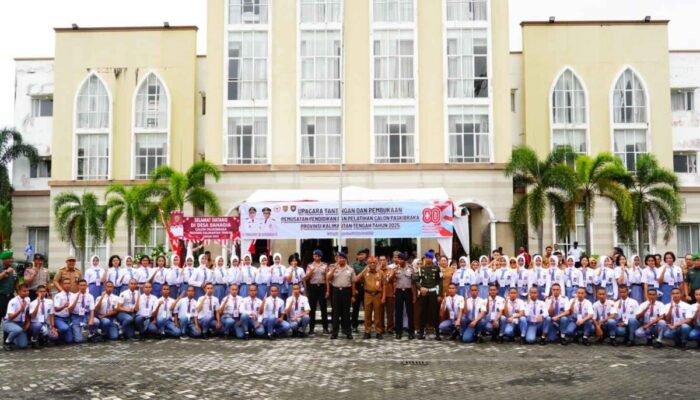 Dari Lapangan ke Jiwa: Pusdiklat Paskibraka Kalteng Resmi Dimulai