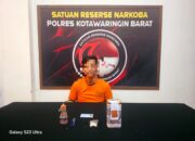 Sembunyikan Satu Lusin Paket Sabu, Polres Kobar Berhasil Ringkus Pria Arsel